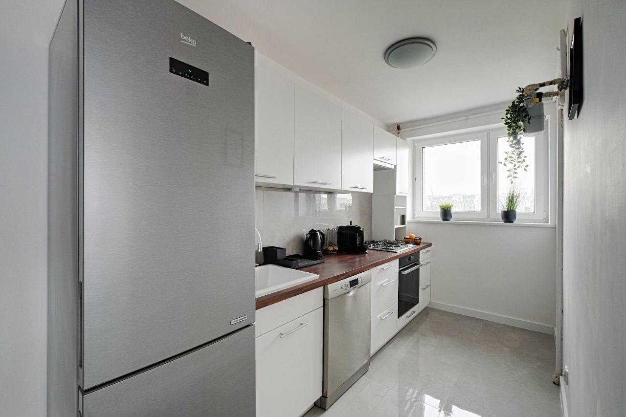 Warsaw Inside Solec With Private Parking Appartement Buitenkant foto